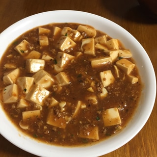 豆豉醬入り麻婆豆腐